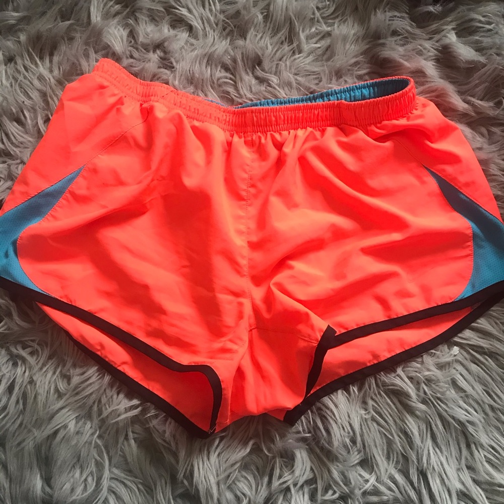 nike neon dri fit shorts